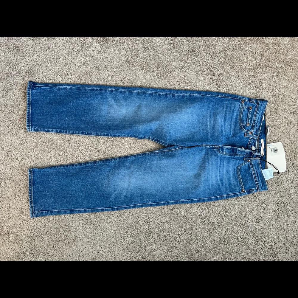 Levi's Wedgie Straight Jeans in Jive Sound NWT